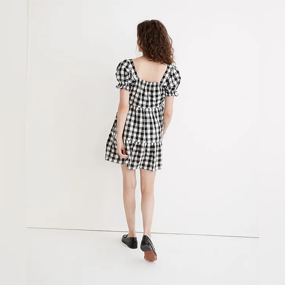 Madewell Tiered Mini Dress XL - Picture 4 of 9